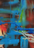 mixed media on aluminium, 2015, 210 x 150 cm