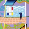 Olie op doek - 2013 - 100 x 100